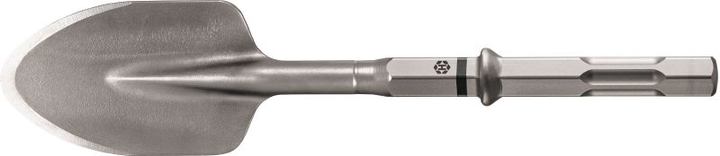 TE-HX SP Clay spade chisels Extra-sharp asphalt cutter chisel bit for digging and loosening terrain using power tools using the third-gen TE 3000 or H28 demolition tools with clamp