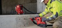 TE 30-22 cordless rotary hammer Powerful cordless SDS Plus (TE-C) rotary hammer with Active Vibration Reduction and Active Torque Control for concrete drilling and chiseling (Nuron battery platform) Applications 1