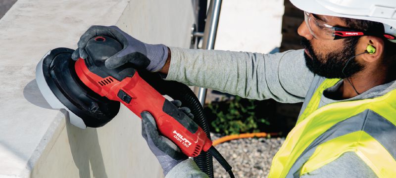 Hilti dgh deals 130 concrete grinder